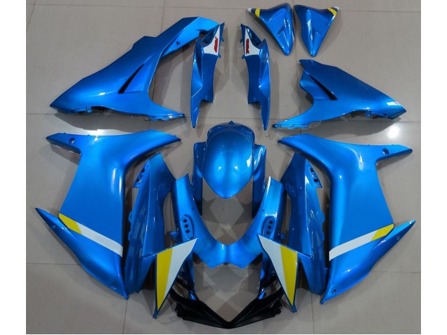 2011-2024 Full Gloss Light Blue GSXR 600-750 Fairings