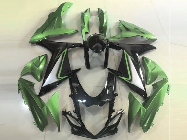 2011-2024 Gloss Green Edges GSXR 600-750 Fairings