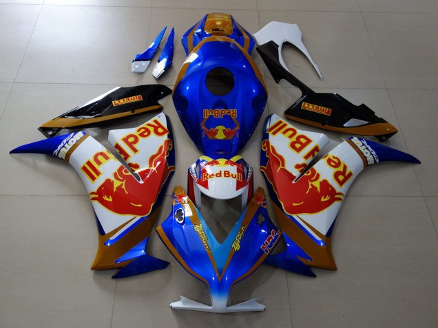 2012-2016 Red Bull Blue and Gold CBR1000RR Fairings