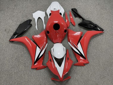 2012-2016 Red with White CBR1000RR Fairings