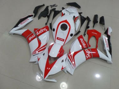 2012-2016 White Supreme CBR1000RR Fairings