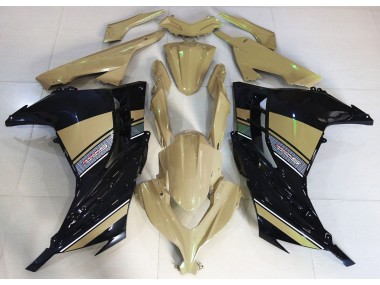 2013-2018 Desert Tan and Black Ninja 300 Fairings