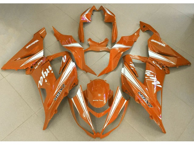 2013-2018 Orange Ninja ZX6R Fairings