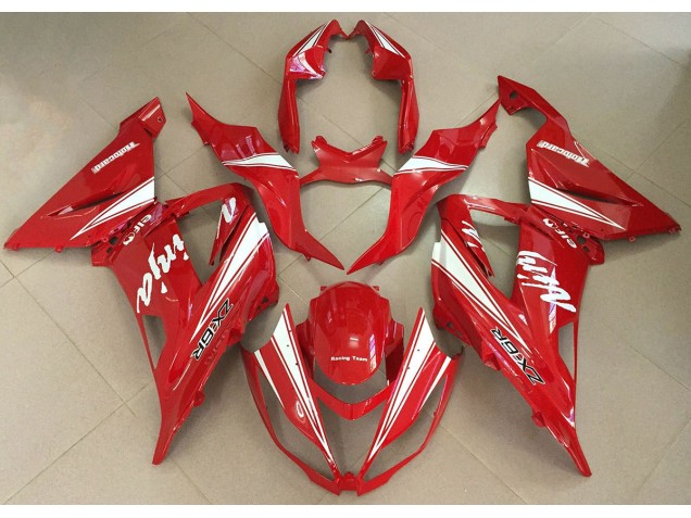 2013-2018 Red Ninja ZX6R Fairings