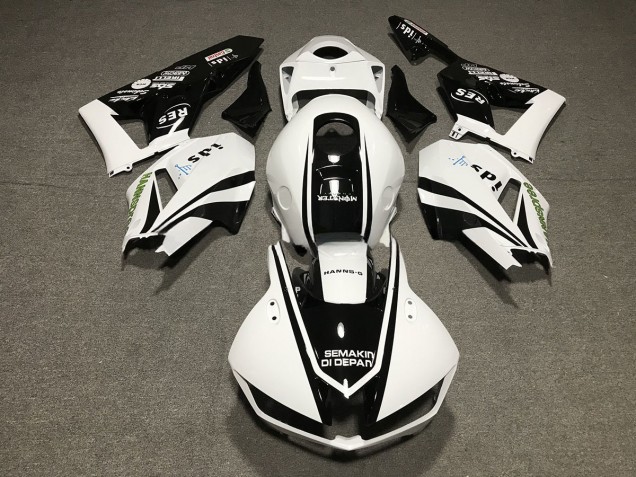 2013-2023 Black and White Design CBR600RR Fairings