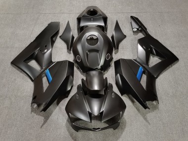 2013-2023 Matte Black w Blue CBR600RR Fairings