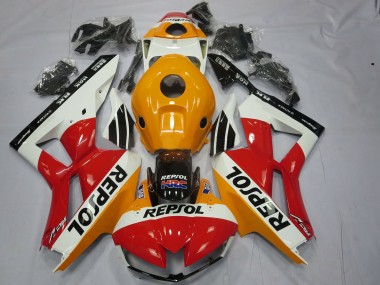 2013-2023 White Repsol CBR600RR Fairings