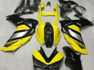 2015-2018 Yellow and Gloss Black R3 Fairings