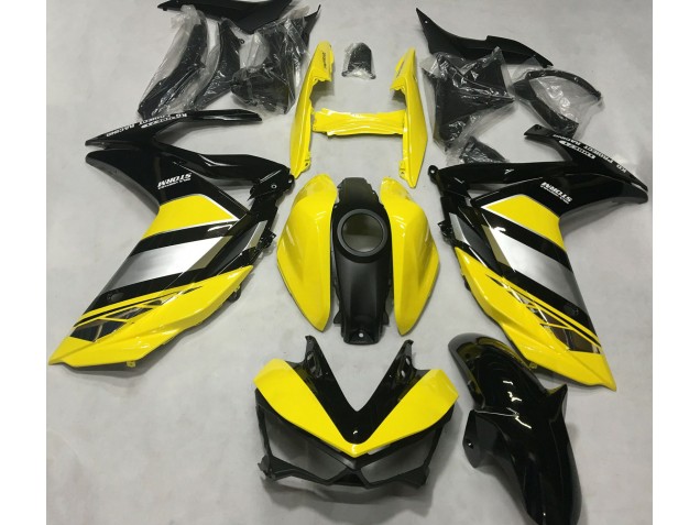 2015-2018 Yellow and Gloss Black R3 Fairings