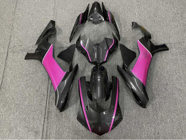 2015-2019 Carbon Fiber & Pink R1 Fairings