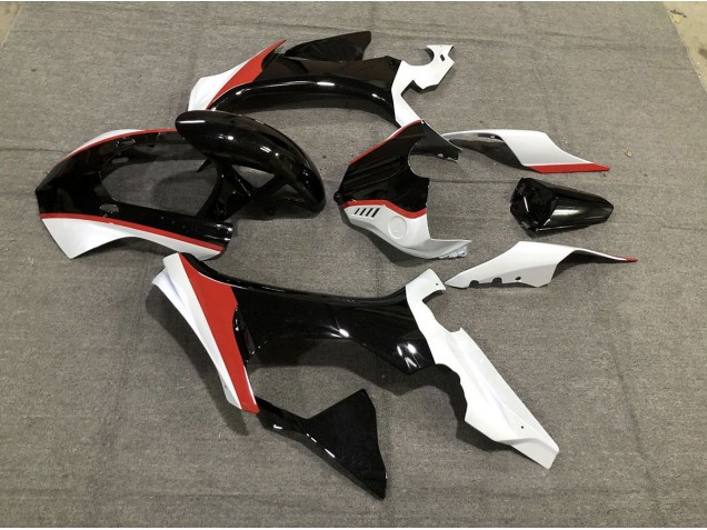 2015-2019 Gloss Red Black and White R1 Fairings