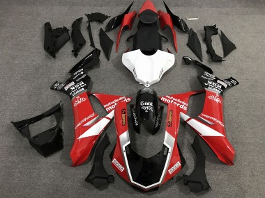 2015-2019 Red Black and White Custom Style Gloss R1 Fairings