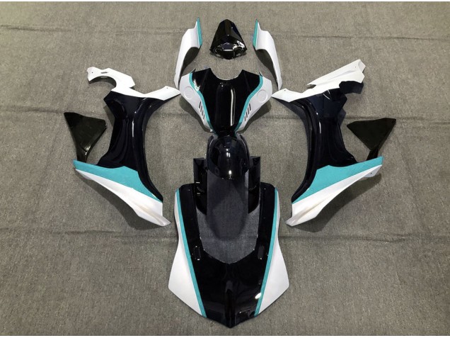 2015-2019 Sky Blue Black and White R1 Fairings