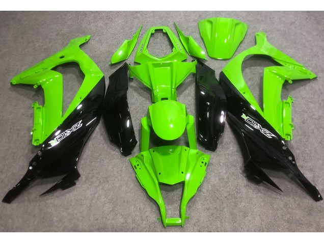 2016-2019 Bright Green & Green R ZX10R Fairings