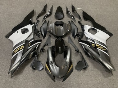 2017-2021 Gunmetal Grey and Gold R6 Fairings