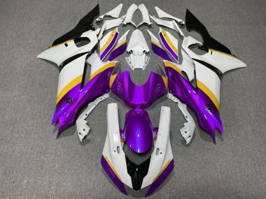 2017-2021 Purple and Yellow Gloss R6 Fairings