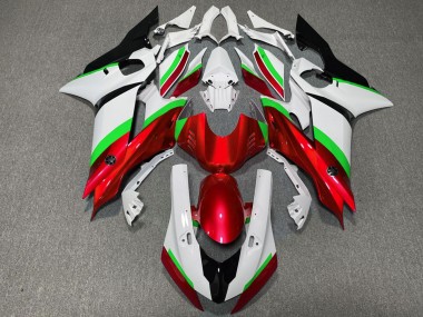 2017-2021 Red and Green Gloss R6 Fairings