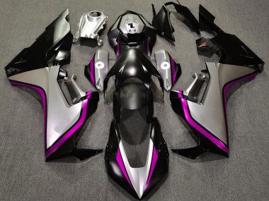 2017-2023 Silver and Black & Pink CBR1000RR Fairings