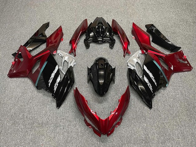 2018-2023 Red and Black Ninja 400 Fairings